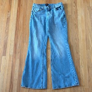 Y2K Light Blue Flare Jeans